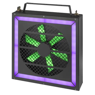 DJ Club Bar Dance Disco Lighting LED DMX RGB Fan Effect Lights Four Package image 2