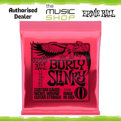 Ernie Ball Burly Slinky 11-52 Nickel Wound Electric Guitar Strings - 2226 image 1