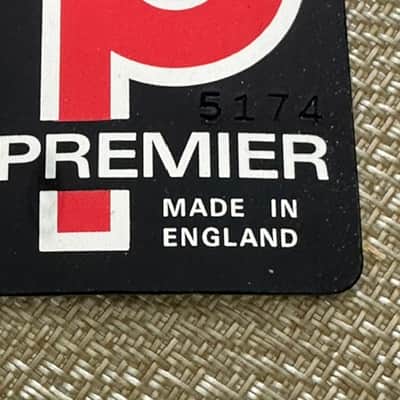 Vintage Premier Drum Badge for Snare Bass or Tom England - New image 3
