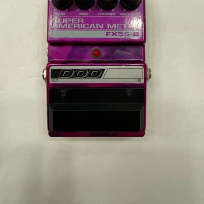 DOD Digitech FX56B Super American Metal Distortion Vintage Guitar Effect Pedal image 1