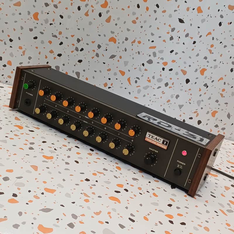 Vintage 8-channel line mixer TEAC Model 1 Mixdown unit image 1