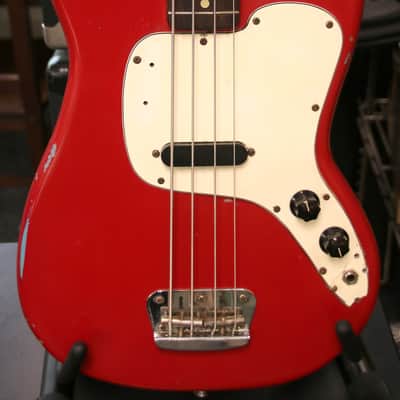 Vintage USA Fender Musicmaster Bass 1973 Dakota Red image 1