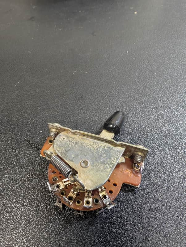 Vintage 1985 Fender Stratocaster 5 Way Switch image 1