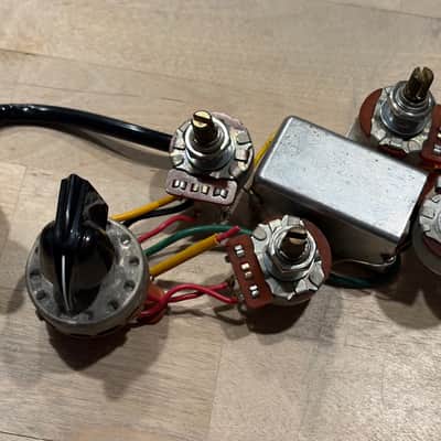 1970 Vintage Gibson EB-3 Bass Pots Complete Varitone Wiring Harness Pots image 1