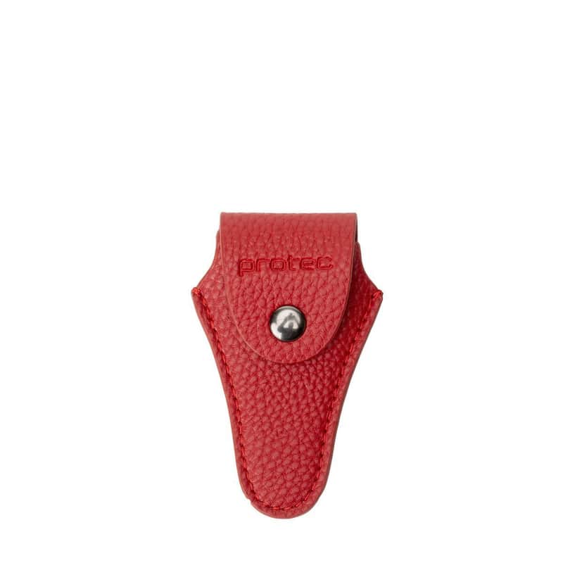 Protec - French Horn 1 Mouthpiece Pocket Pouch Color:Red image 1