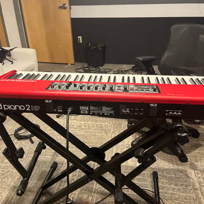 Nord Piano 2 HP73 Hammer Action Portable 73-Key Digital Piano 2012 - 2016 - Red image 5