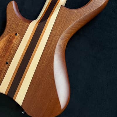 MGbass Desert 5 Strings – Wenge / Mahogany – Neck Through – EMG Electronics image 6