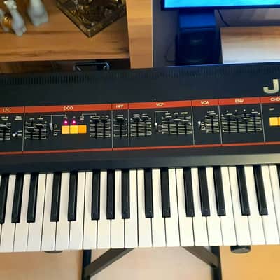 Roland Juno-60 61-Key Polyphonic Synthesizer β
RARE from Β΄80sβ
Synthesizer / Keyboard β
Cleaned & Full Checked image 11