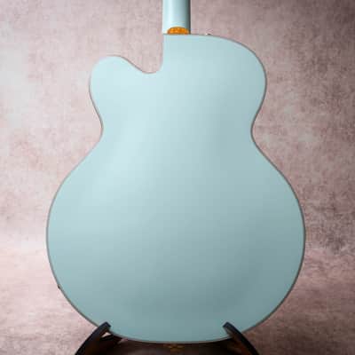 GRETSCH MIJ Falcon G6136T Limited Edition "Creme de Marine Blue + Ebony" (2014) image 13