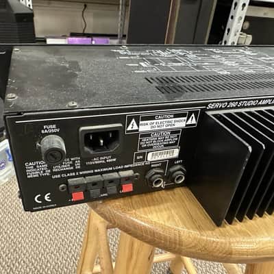 Samson Servo 260 Rackmount Studio Power Amplifier 130W image 9