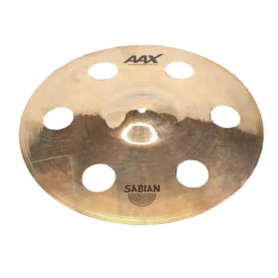 Used Sabian AAX O-Zone Crash Cymbal 16" Brilliant - Very Good image 1