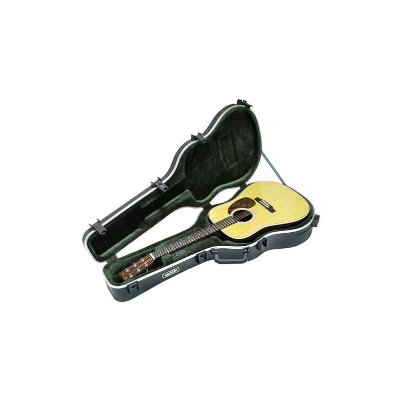SKB 1SKB-18 Acoustic Dreadnought Deluxe Hardshell Guitar Case w/ TSA Latches image 2