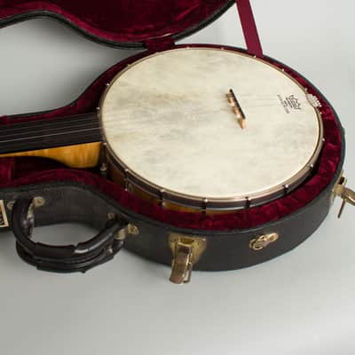 Mike Ramsey  5 String Fretless Banjo (2000), ser. #1142, black tolex hard shell case. image 12
