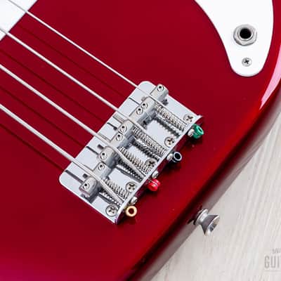 2011 Fender Precision Bass ‘57 Vintage Reissue PB57 Candy Apple Red Near-Mint, Japan MIJ image 8