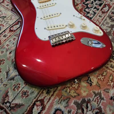 Modified Fender Jimmy Vaughn Stratocaster W/ Classic Vibe MX Neck - Candy Apple Red Incl HSC (C016-12) image 14