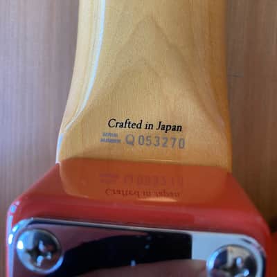 Fender Jag-Stang - Crafted in Japan (CIJ) - 2002-2004, Fiesta Red, All Original image 5