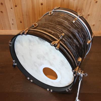 Ludwig Classic Maple Fab Outfit 9x13 / 16x16 / 14x22" Drum Set 1998 - 2015 - Black Oyster Pearl image 5
