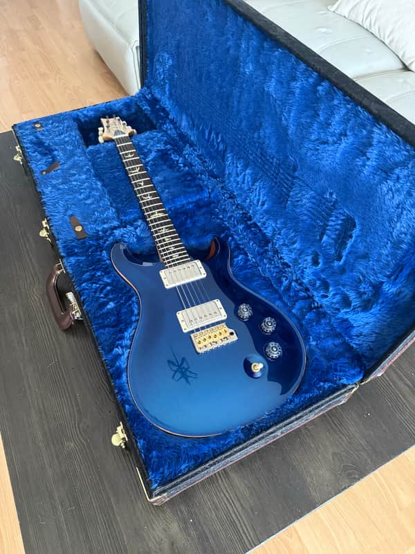 PRS DGT David Grissom Signature Wood Library - Royal Blue Metallic image 1