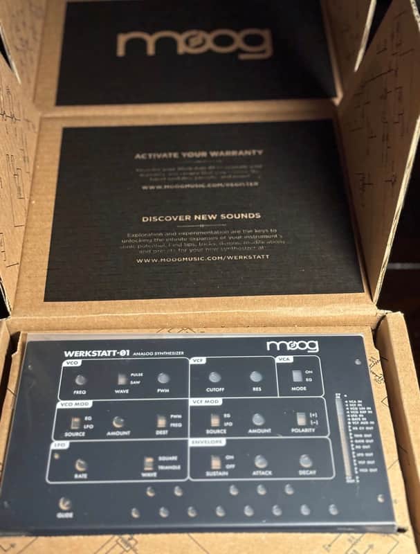 Moog Werkstatt-Ø1 - 2010s 1st Version - Brand New! image 1