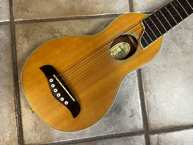 Washburn Model RO-10 Rover Travel Acoustic Guitar Natural image 1