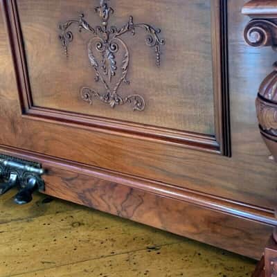 Beautiful Pristine 1898 Antique "Bush & Gerts " Upright Piano Comp. Overhauled image 9