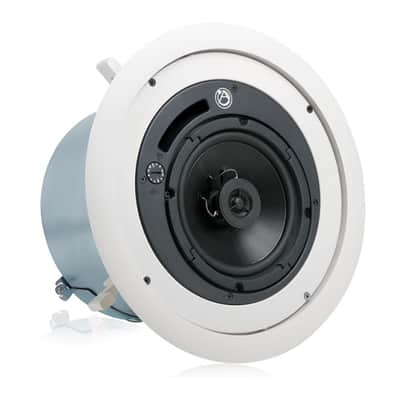 Atlas Sound FAP62T 6" Coaxial Speaker System with 70.7/100V-32W Transformer and 8 Ohms Bypass image 1
