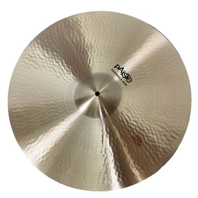 Used Paiste Formula 602 Thin Crash Cymbal 22" - Very Good image 1