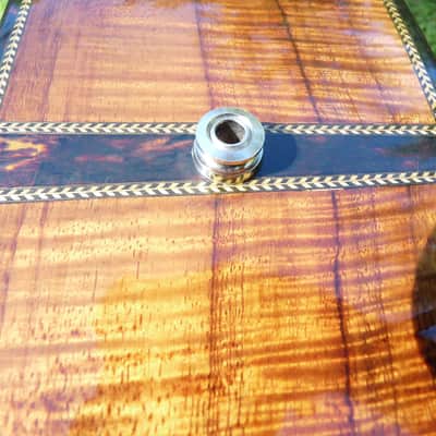 Foley 1993 Foley Boutique Guitar #93, Martin 332 Thinline. Original Hard Case ED Foley, E.A.Foley 19 image 19