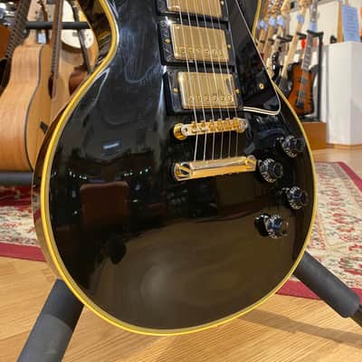 Gibson Custom Shop 3-Pickup '57 Les Paul Custom Black Beauty Reissue Ebony VOS 2021 image 2