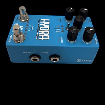 Keeley Hydra Stereo Reverb & Tremolo 2020 - Present - Blue X8289 image 2
