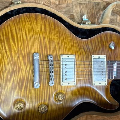 Nik Huber Orca 59 Bernie Marsden Flame Top Burst 2023 - Honey 7lbs 14.5 oz image 1