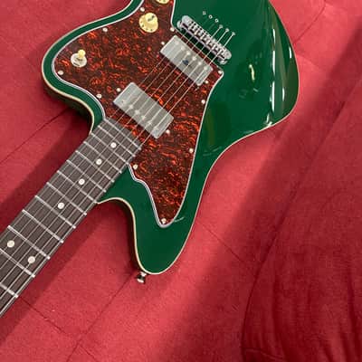 Jet Guitars JJ-350 Offset Electric Guitar - Green image 6