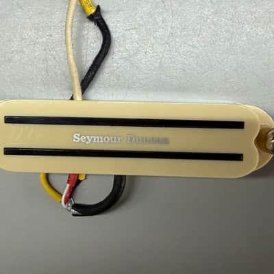 Seymour Duncan SHR-1b Hot Rails Strat Bridge Pickup 2010s - Cream image 4