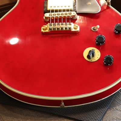 1986 Gibson BB King Lucille Electric Guitar Cherry Red + OHSC image 5