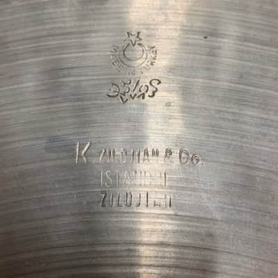 Vintage Istanbul K Zildjian 14” Hi-Hat (1967-77) image 3