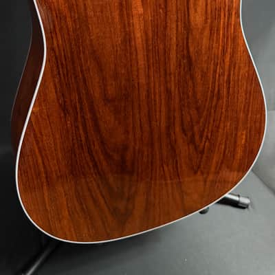 Martin DE Retro Plus Granadillo Dreadnought Acoustic-Electric Guitar Vintage Natural w/ Soft Case (522) image 11