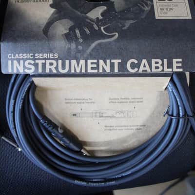 D'Addario Planet Waves Classic Series Instrument Cable PW-CGT-20 20 FT 1/4" to 1/4" 6.10m image 1