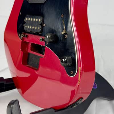 Yamaha RGZ621P Loaded Electric Guitar Body 1990’s - Ruby Red image 8