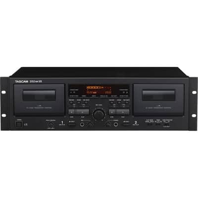 TASCAM of America Tascam 202mkvii Double Cassette Deck, 202MKVII image 1