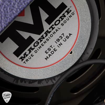 Magnatone Eddie's Exclusive Twilighter 2x12 Stereo Combo - Plum & Vanilla Bronco #9298 image 6