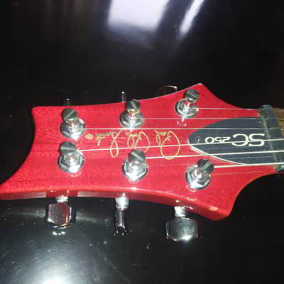 Paul Reed Smith Prs sc 250 red maple flamed top 07 image 13