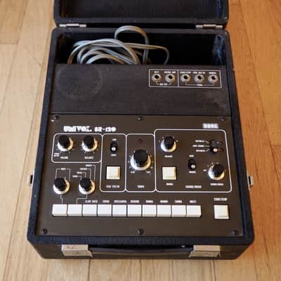 1976 Korg Univox SR-120 Vintage Electronic Drum Machine Mini Pops MP-120P image 2
