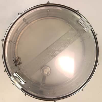 Pearl "Continental" 5.5x14" 10-Lug Steel Shell Snare Drum Vintage 70s +Muffler image 9