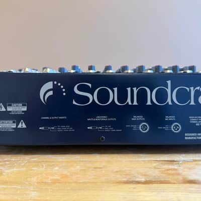 Soundcraft EPM8 8-Channel Analog Mixer Mixing Console – Tested & Working image 4