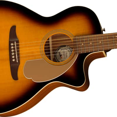 Fender Newporter Player Acoustic Electric Guitar - Sunburst image 5