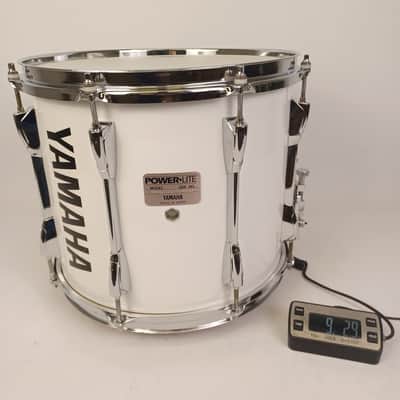 Yamaha 11x13"Powerlite Marching Snare Drum White Japan MS6113U MM0197 6Ply Birch image 20