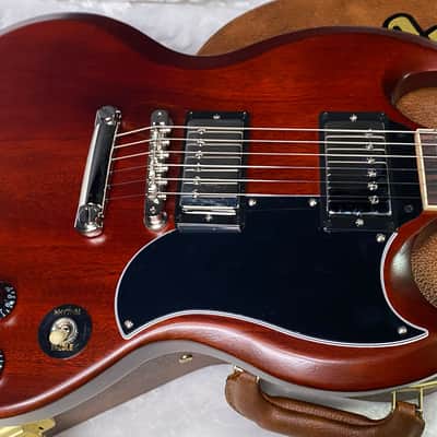 NEW ! Gibson SG Standard '61 Stop Bar - Faded Vintage Cherry - Only 6.1lbs - Authorized Dealer - G07391 image 4