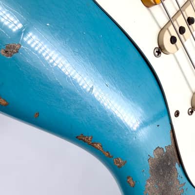 2020 Fender Custom Shop ’56 Heavy Relic Stratocaster – Taos Turquoise image 14
