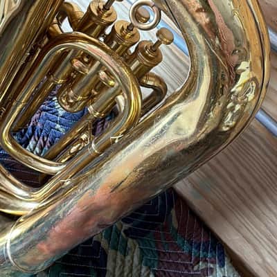 Conn 10J Tuba 1962 - Brass Lacquer image 14