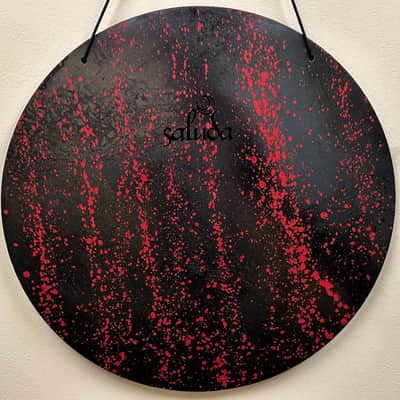 24" Saluda Blood Splattered Heavy Gong image 2